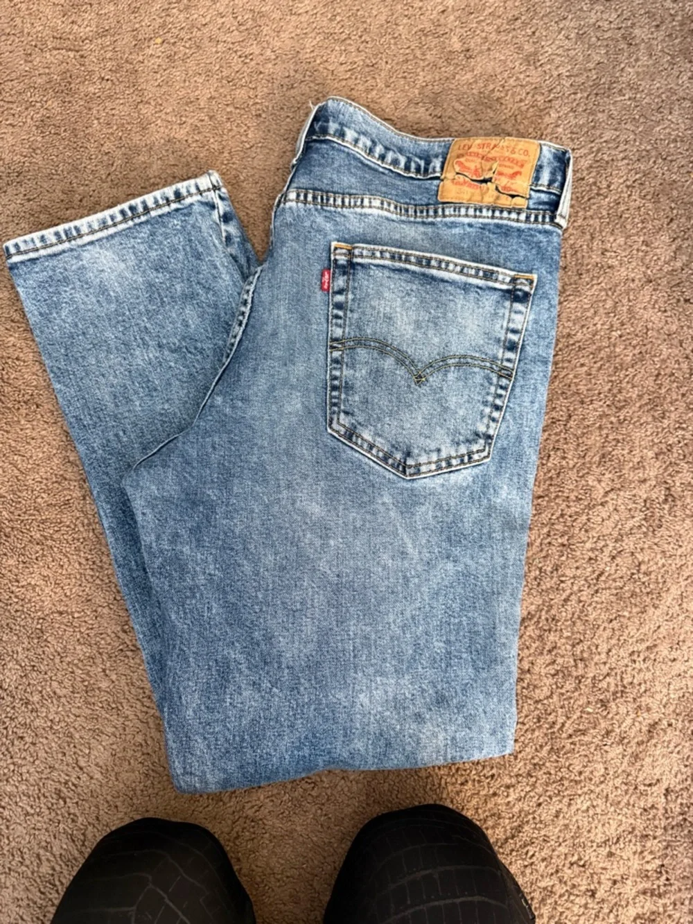 Classic Men's Light Blue Denim Jeans‎ Levi’s 36x32